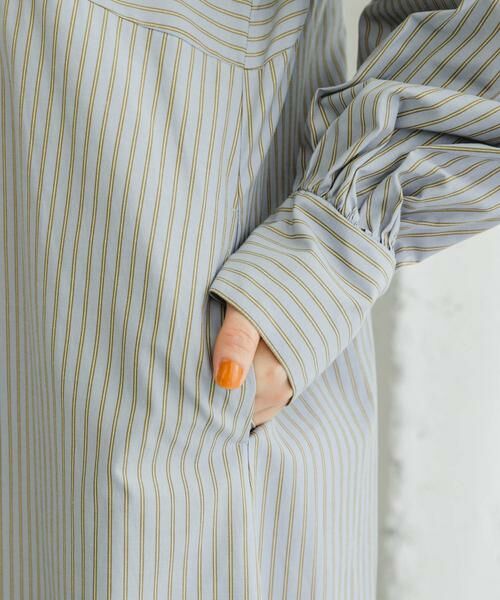 URBAN RESEARCH ROSSO / アーバンリサーチ ロッソ ワンピース | F by ROSSO　カラーストライプシャツワンピース | 詳細12