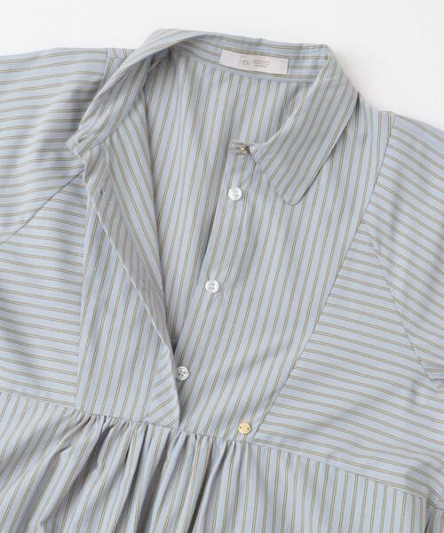 URBAN RESEARCH ROSSO / アーバンリサーチ ロッソ ワンピース | F by ROSSO　カラーストライプシャツワンピース | 詳細15