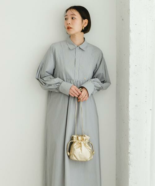 URBAN RESEARCH ROSSO / アーバンリサーチ ロッソ ワンピース | F by ROSSO　カラーストライプシャツワンピース | 詳細4