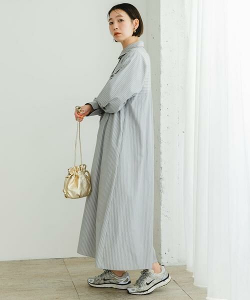 URBAN RESEARCH ROSSO / アーバンリサーチ ロッソ ワンピース | F by ROSSO　カラーストライプシャツワンピース | 詳細5