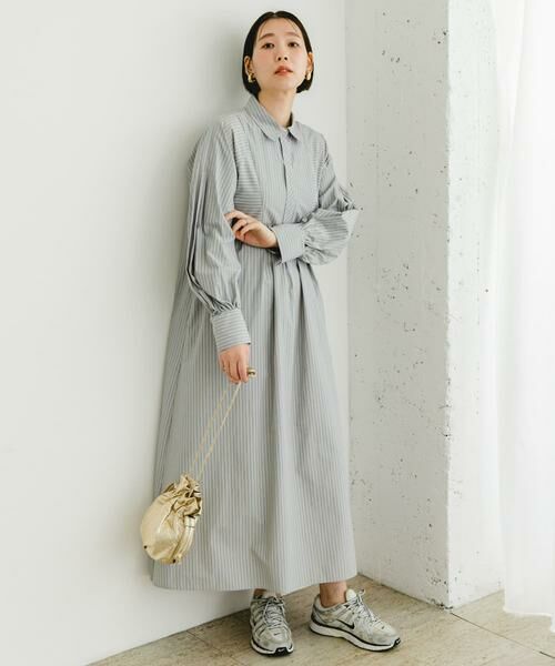 URBAN RESEARCH ROSSO / アーバンリサーチ ロッソ ワンピース | F by ROSSO　カラーストライプシャツワンピース | 詳細6