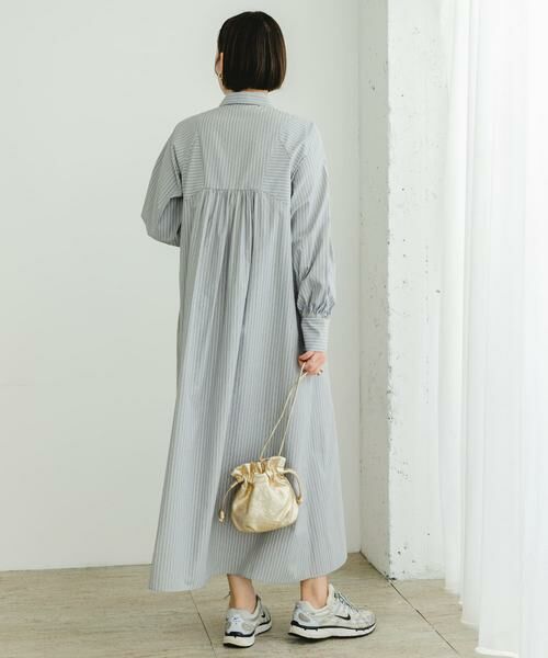 URBAN RESEARCH ROSSO / アーバンリサーチ ロッソ ワンピース | F by ROSSO　カラーストライプシャツワンピース | 詳細7