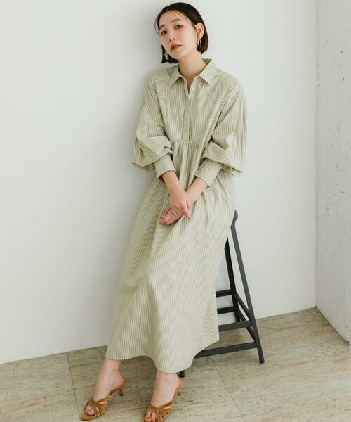 URBAN RESEARCH ROSSO / アーバンリサーチ ロッソ ワンピース | F by ROSSO　カラーストライプシャツワンピース | 詳細20