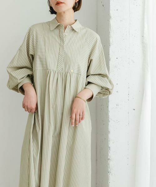 URBAN RESEARCH ROSSO / アーバンリサーチ ロッソ ワンピース | F by ROSSO　カラーストライプシャツワンピース | 詳細21