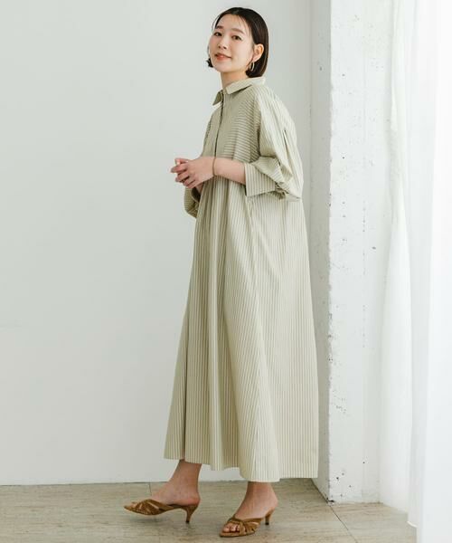 URBAN RESEARCH ROSSO / アーバンリサーチ ロッソ ワンピース | F by ROSSO　カラーストライプシャツワンピース | 詳細22