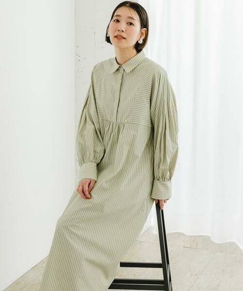 URBAN RESEARCH ROSSO / アーバンリサーチ ロッソ ワンピース | F by ROSSO　カラーストライプシャツワンピース | 詳細24