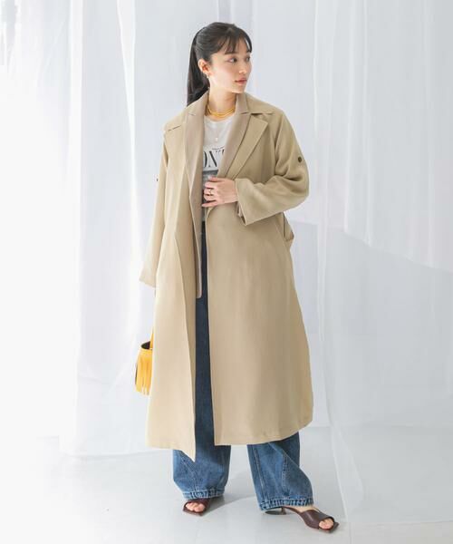 URBAN RESEARCH ROSSO / アーバンリサーチ ロッソ トレンチコート | ロングガウンコート | 詳細26