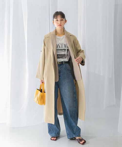 URBAN RESEARCH ROSSO / アーバンリサーチ ロッソ トレンチコート | ロングガウンコート | 詳細27