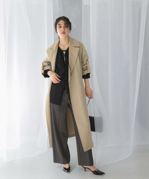 URBAN RESEARCH ROSSO / アーバンリサーチ ロッソ トレンチコート | ロングガウンコート | 詳細18