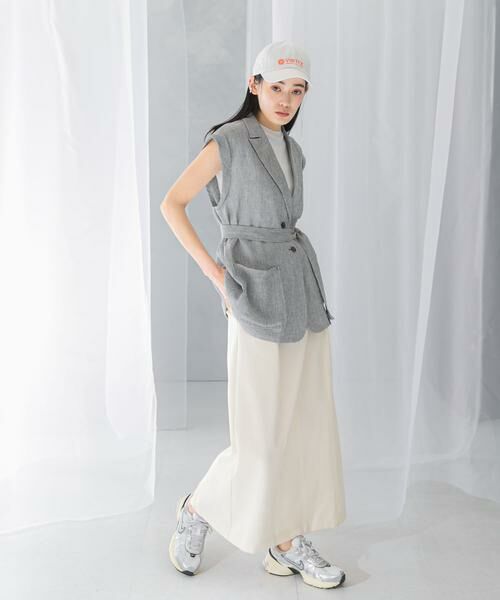 URBAN RESEARCH ROSSO / アーバンリサーチ ロッソ ベスト | リネンミドルジレ | 詳細10