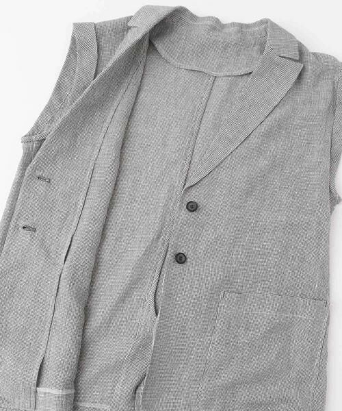 URBAN RESEARCH ROSSO / アーバンリサーチ ロッソ ベスト | リネンミドルジレ | 詳細16