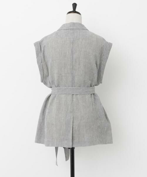 URBAN RESEARCH ROSSO / アーバンリサーチ ロッソ ベスト | リネンミドルジレ | 詳細17