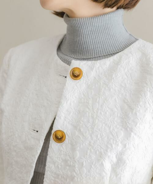 URBAN RESEARCH ROSSO / アーバンリサーチ ロッソ ダウンジャケット・ベスト | F by ROSSO　ジャガード中綿ジャケット | 詳細10