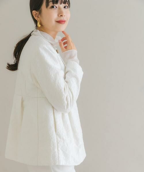 URBAN RESEARCH ROSSO / アーバンリサーチ ロッソ ダウンジャケット・ベスト | F by ROSSO　ジャガード中綿ジャケット | 詳細4