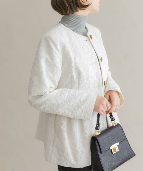 URBAN RESEARCH ROSSO / アーバンリサーチ ロッソ ダウンジャケット・ベスト | F by ROSSO　ジャガード中綿ジャケット | 詳細7