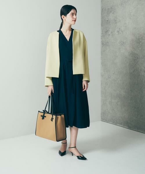 URBAN RESEARCH ROSSO / アーバンリサーチ ロッソ ノーカラージャケット | UVカットトリプルクロスショートコート | 詳細10