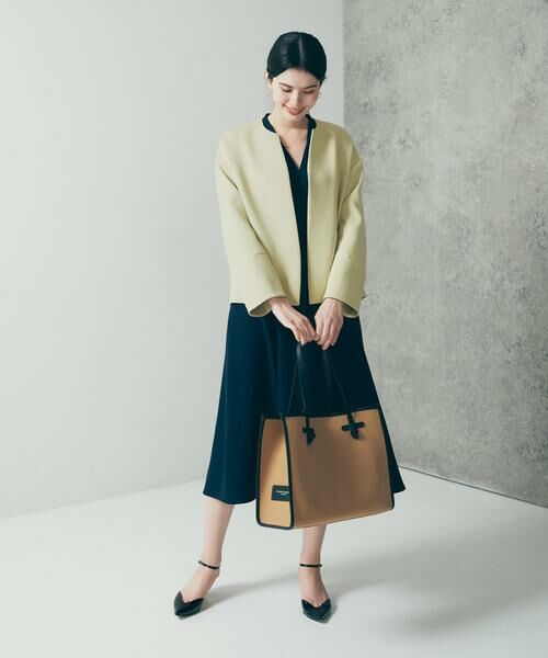 URBAN RESEARCH ROSSO / アーバンリサーチ ロッソ ノーカラージャケット | UVカットトリプルクロスショートコート | 詳細11