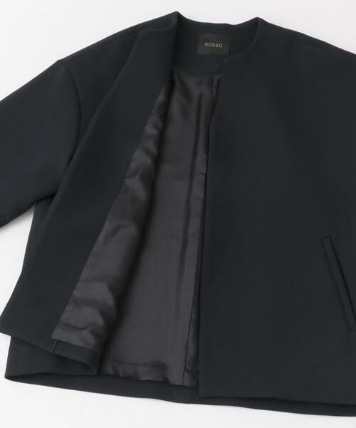 URBAN RESEARCH ROSSO / アーバンリサーチ ロッソ ノーカラージャケット | UVカットトリプルクロスショートコート | 詳細25