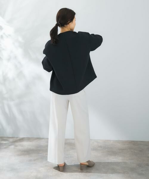 URBAN RESEARCH ROSSO / アーバンリサーチ ロッソ ノーカラージャケット | UVカットトリプルクロスショートコート | 詳細17