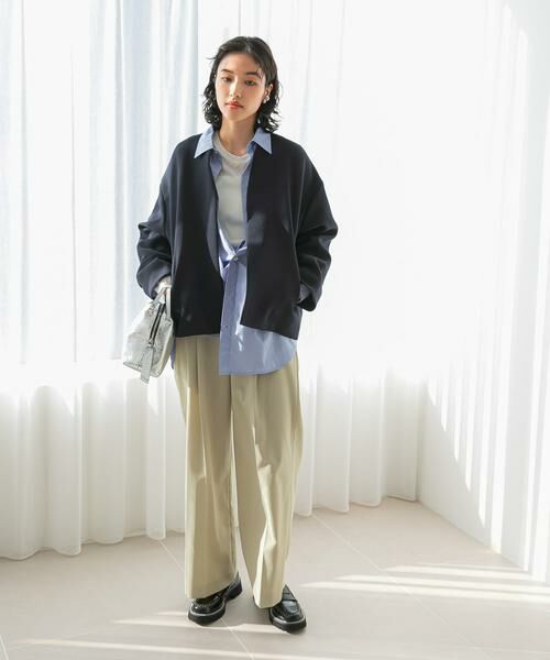 URBAN RESEARCH ROSSO / アーバンリサーチ ロッソ ノーカラージャケット | UVカットトリプルクロスショートコート | 詳細23