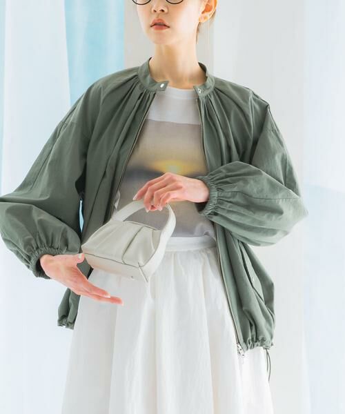 URBAN RESEARCH ROSSO / アーバンリサーチ ロッソ ブルゾン | ギャザーボリュームブルゾン | 詳細1