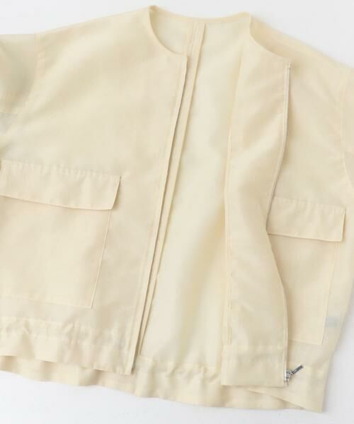 URBAN RESEARCH ROSSO / アーバンリサーチ ロッソ ブルゾン | オーガンジーシアーブルゾン | 詳細15