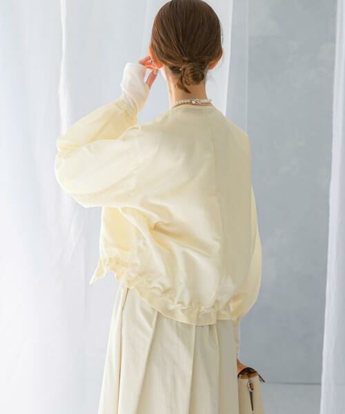 URBAN RESEARCH ROSSO / アーバンリサーチ ロッソ ブルゾン | オーガンジーシアーブルゾン | 詳細3