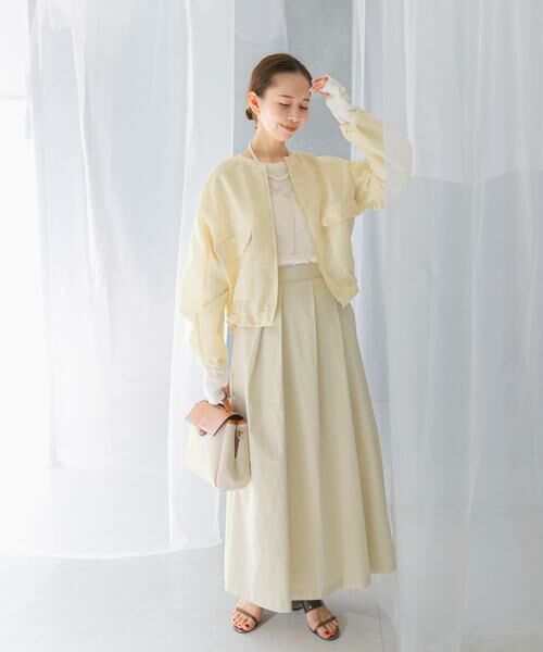 URBAN RESEARCH ROSSO / アーバンリサーチ ロッソ ブルゾン | オーガンジーシアーブルゾン | 詳細4