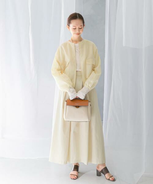 URBAN RESEARCH ROSSO / アーバンリサーチ ロッソ ブルゾン | オーガンジーシアーブルゾン | 詳細5