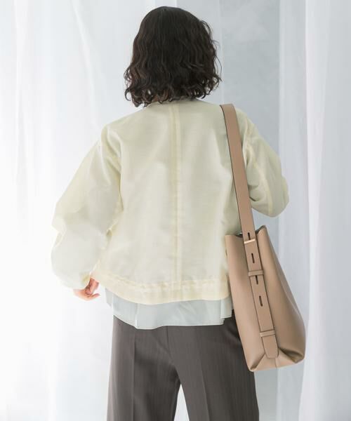 URBAN RESEARCH ROSSO / アーバンリサーチ ロッソ ブルゾン | オーガンジーシアーブルゾン | 詳細9