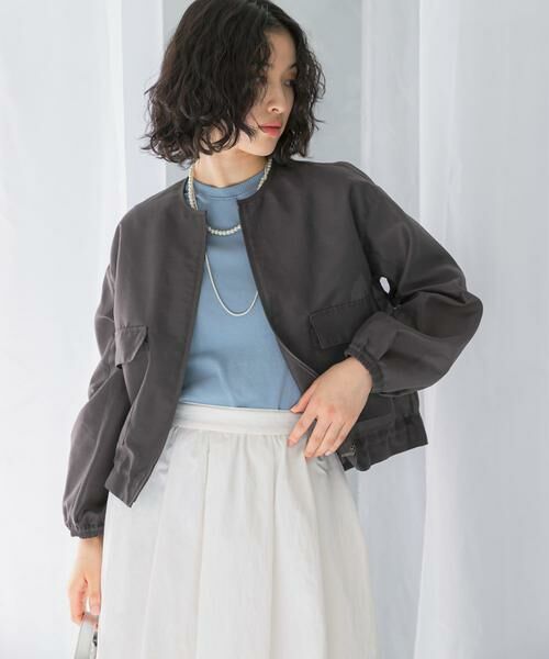 URBAN RESEARCH ROSSO / アーバンリサーチ ロッソ ブルゾン | オーガンジーシアーブルゾン | 詳細22