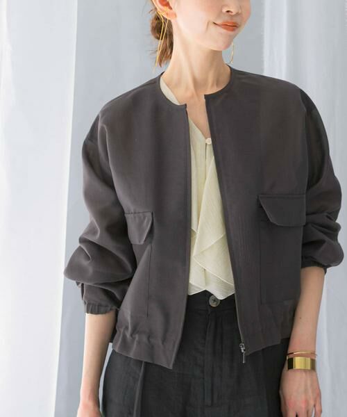 URBAN RESEARCH ROSSO / アーバンリサーチ ロッソ ブルゾン | オーガンジーシアーブルゾン | 詳細24