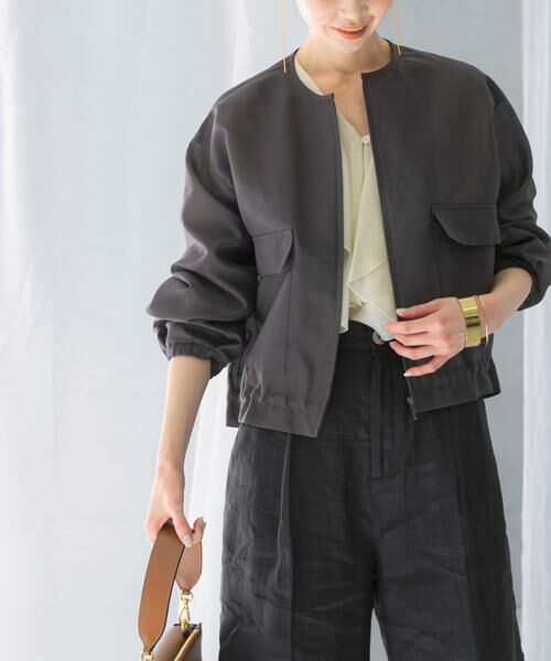 URBAN RESEARCH ROSSO / アーバンリサーチ ロッソ ブルゾン | オーガンジーシアーブルゾン | 詳細25