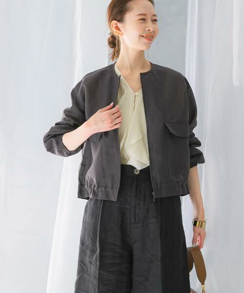 URBAN RESEARCH ROSSO / アーバンリサーチ ロッソ ブルゾン | オーガンジーシアーブルゾン | 詳細26