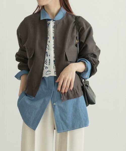 URBAN RESEARCH ROSSO / アーバンリサーチ ロッソ ブルゾン | オーガンジーシアーブルゾン | 詳細28