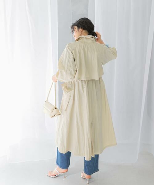 URBAN RESEARCH ROSSO / アーバンリサーチ ロッソ ミリタリージャケット・コート | 撥水ボリュームモッズコート | 詳細10