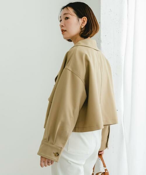 URBAN RESEARCH ROSSO / アーバンリサーチ ロッソ その他アウター | F by ROSSO　ビッグカラーダブルショートコート | 詳細20