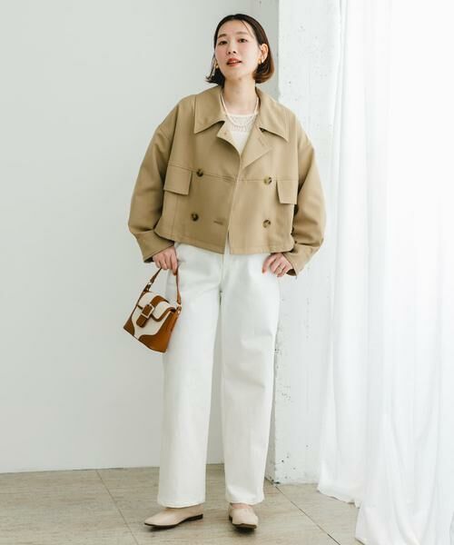 URBAN RESEARCH ROSSO / アーバンリサーチ ロッソ その他アウター | F by ROSSO　ビッグカラーダブルショートコート | 詳細21