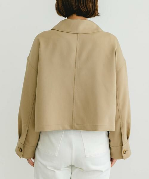 URBAN RESEARCH ROSSO / アーバンリサーチ ロッソ その他アウター | F by ROSSO　ビッグカラーダブルショートコート | 詳細23