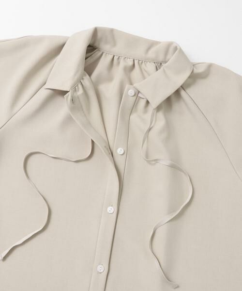 URBAN RESEARCH ROSSO / アーバンリサーチ ロッソ セットアップ | F by ROSSO　リボンギャザーブラウス+ストレートパンツ | 詳細30