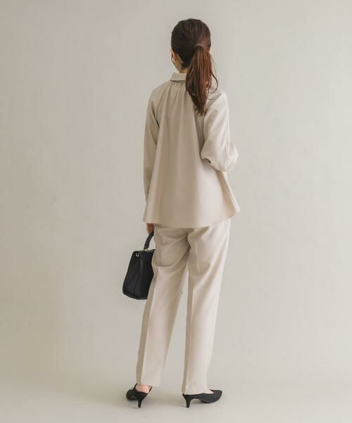 URBAN RESEARCH ROSSO / アーバンリサーチ ロッソ セットアップ | F by ROSSO　リボンギャザーブラウス+ストレートパンツ | 詳細22
