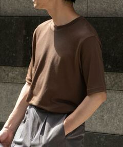 URBAN RESEARCH ROSSO / アーバンリサーチ ロッソ Tシャツ | 『WEB限定』『XLサイズあり』リネン混カノコクルーTシャツ