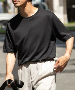 URBAN RESEARCH ROSSO / アーバンリサーチ ロッソ Tシャツ | 『WEB限定』『XLサイズあり』リネン混カノコクルーTシャツ