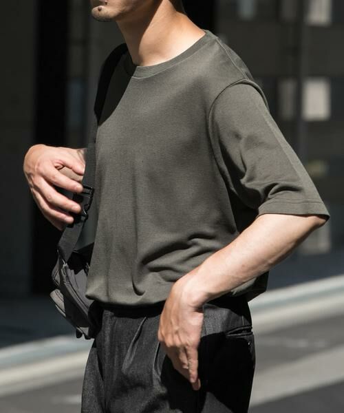 URBAN RESEARCH ROSSO / アーバンリサーチ ロッソ Tシャツ | 『WEB限定』『XLサイズあり』リネン混カノコクルーTシャツ | 詳細10