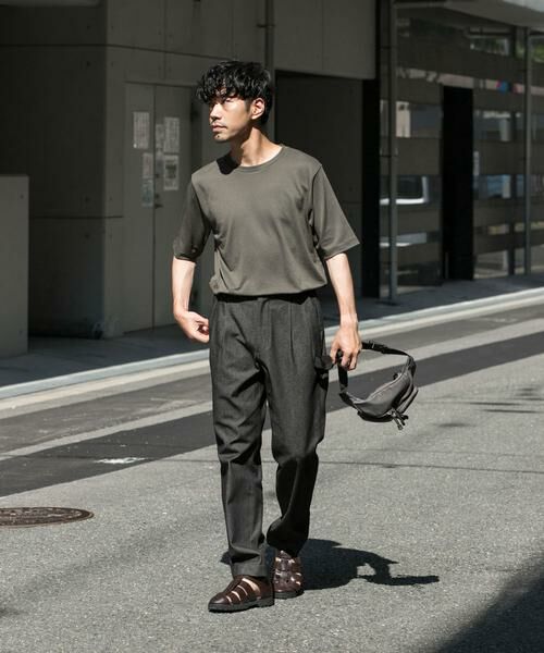 URBAN RESEARCH ROSSO / アーバンリサーチ ロッソ Tシャツ | 『WEB限定』『XLサイズあり』リネン混カノコクルーTシャツ | 詳細12