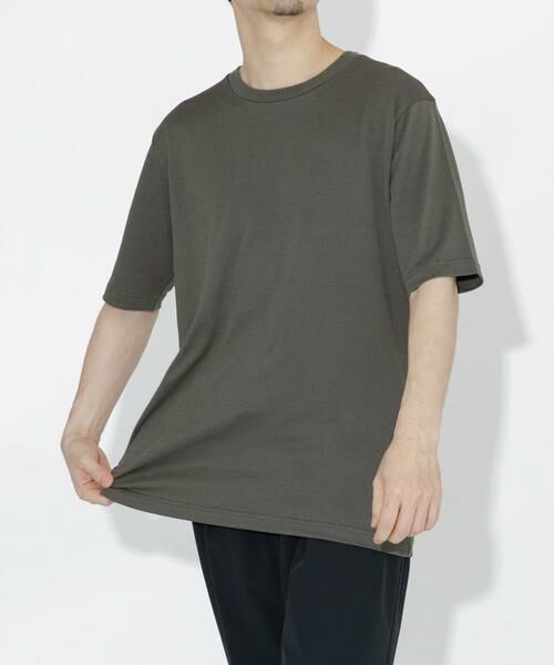 URBAN RESEARCH ROSSO / アーバンリサーチ ロッソ Tシャツ | 『WEB限定』『XLサイズあり』リネン混カノコクルーTシャツ | 詳細15