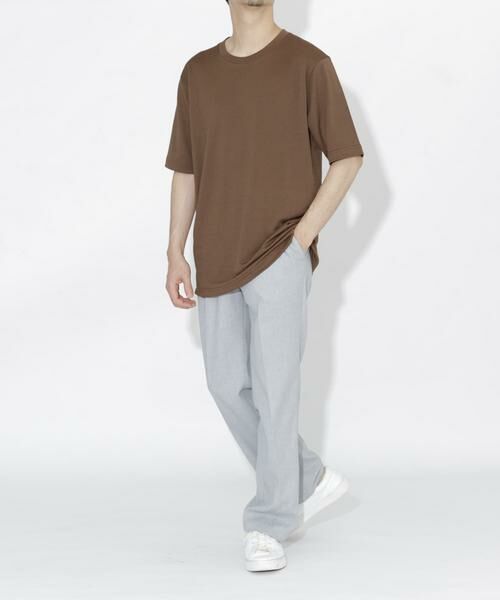 URBAN RESEARCH ROSSO / アーバンリサーチ ロッソ Tシャツ | 『WEB限定』『XLサイズあり』リネン混カノコクルーTシャツ | 詳細30