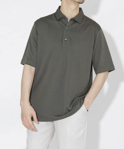 URBAN RESEARCH ROSSO / アーバンリサーチ ロッソ ポロシャツ | 『WEB限定』『XLサイズあり』 リネン混カノコポロシャツ | 詳細1