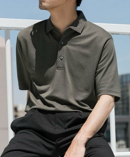 URBAN RESEARCH ROSSO / アーバンリサーチ ロッソ ポロシャツ | 『WEB限定』『XLサイズあり』 リネン混カノコポロシャツ | 詳細13