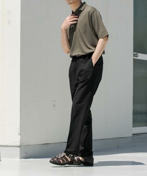 URBAN RESEARCH ROSSO / アーバンリサーチ ロッソ ポロシャツ | 『WEB限定』『XLサイズあり』 リネン混カノコポロシャツ | 詳細15